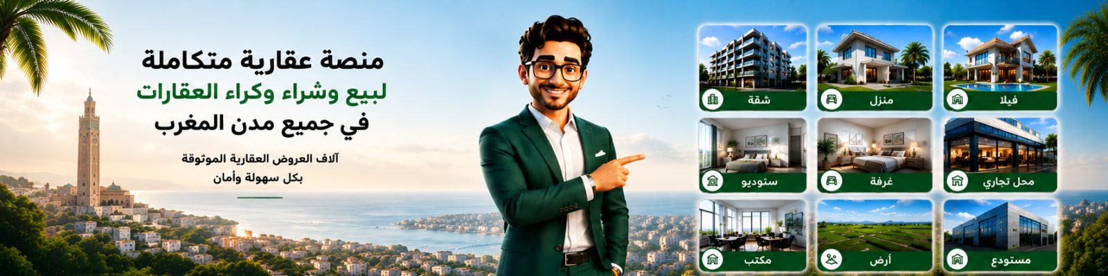 ابحث عن عقارك